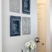 Ceiling tile wall art - MHB