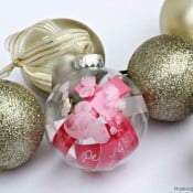 Baby Announcement Ornament Making Home Base