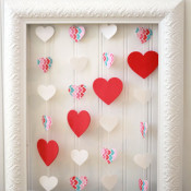 heart wall art making home base