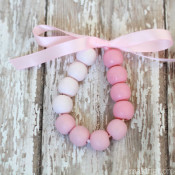 DIY Pretty Ribbon Ombre Bracelet