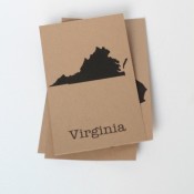 DIY Vintage State Flash Cards