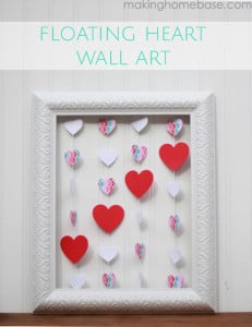 Making Home Base Floating Heart Frame copy