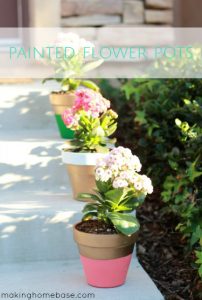 Paint Terra Cotta Flower pots copy