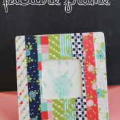 Fabric Covered Picture Frame
