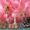 Milk and Cookies Party Pink and Aqua