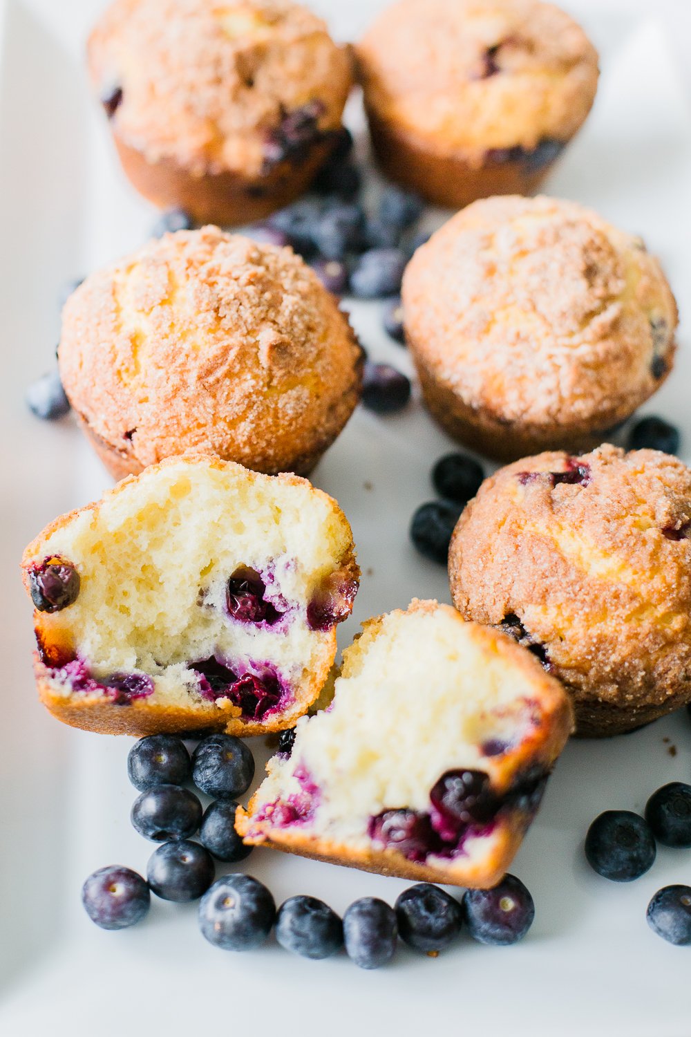 The Best Blueberry Muffins