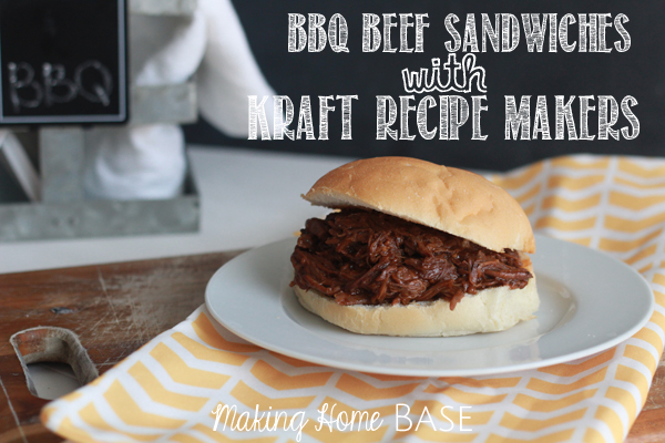 BBQ Beef with Kraft Recipe Makers