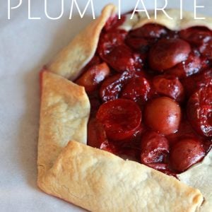Easy Plum Tarte Recipe