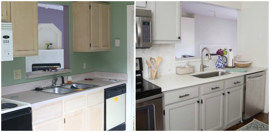 Kitchen Before and After Home Tour