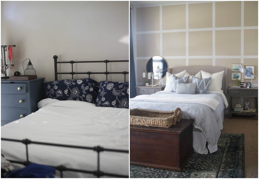 Master Bedroom Before and After Home Tour