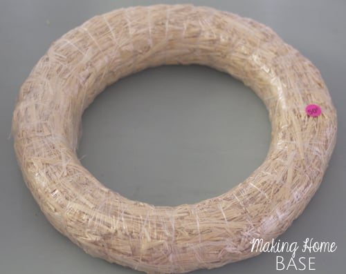 quick winter wreath
