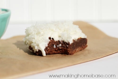 Holiday Desserts: Coconut Marshmallow Brownies