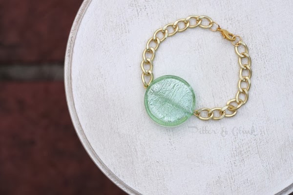 Green & Gold Bracelet whole