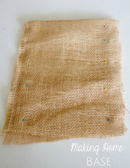 burlap gift bags