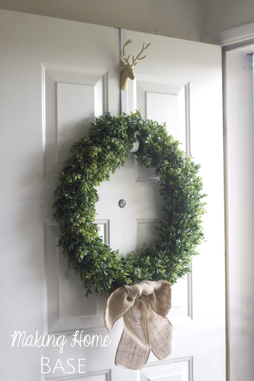 Wreath hanger homebase clearance
