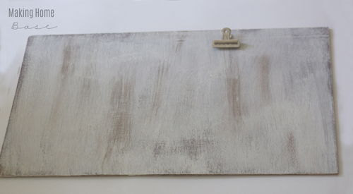 salvage wood photo clipboard