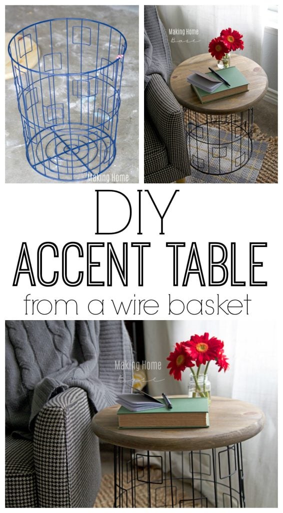 wire basket side table target