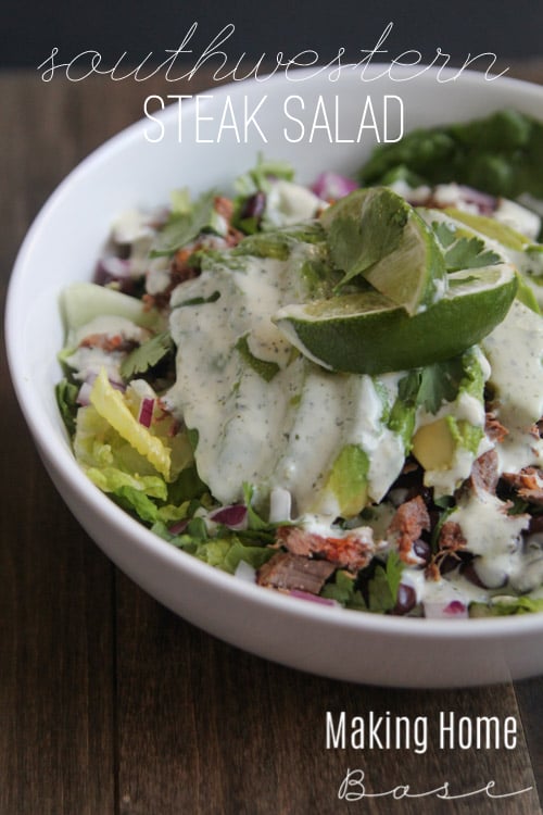 Southwestern Steak Salad