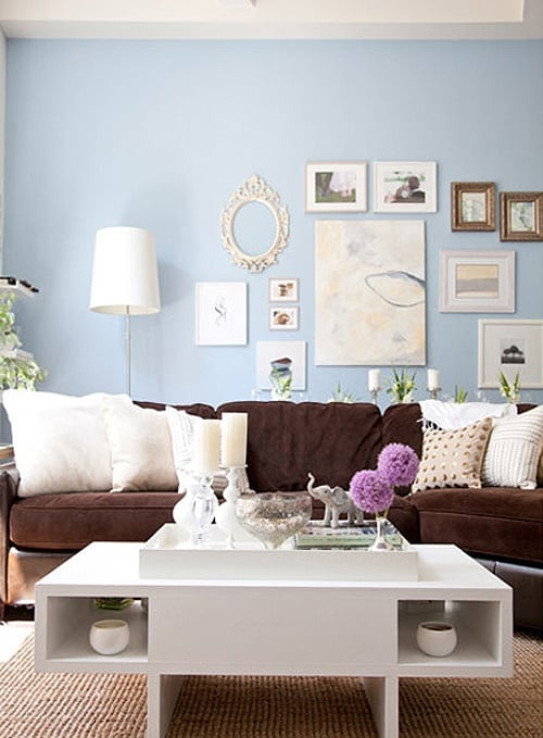 Decorating With A Brown Sofa