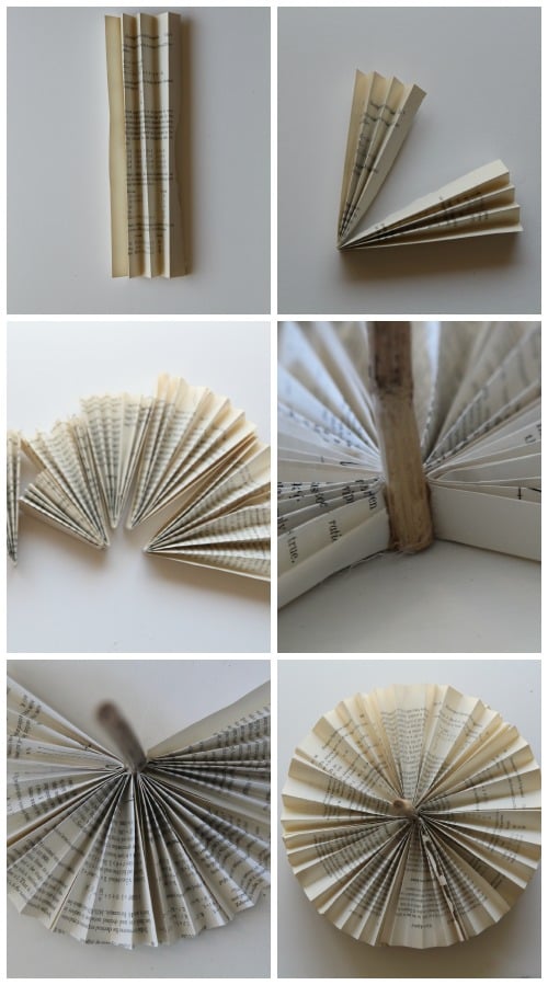 fall book page pumpkin