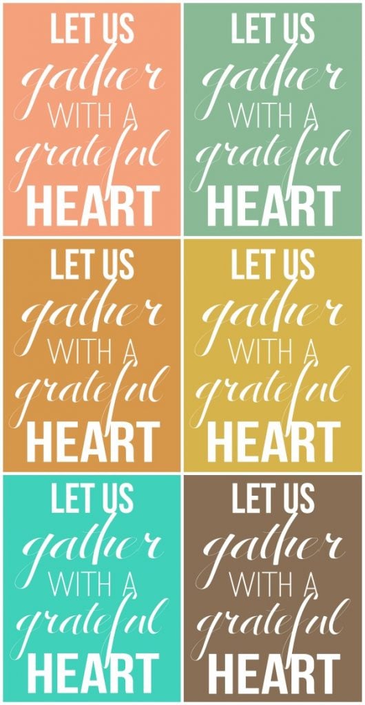 let us gather with a grateful heart