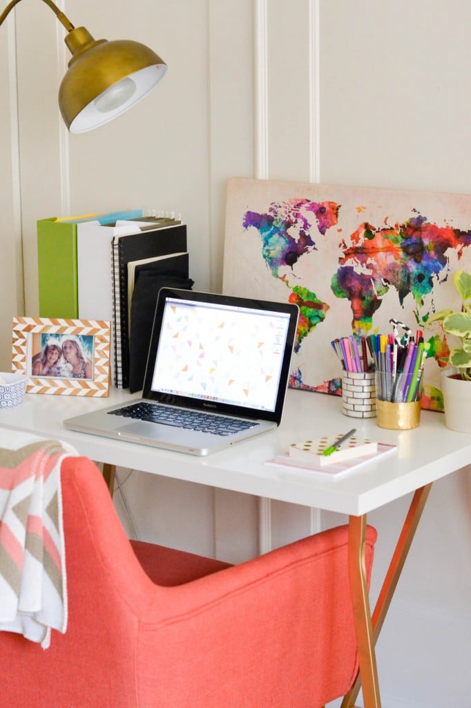 5 steps to a beautifully organized home office