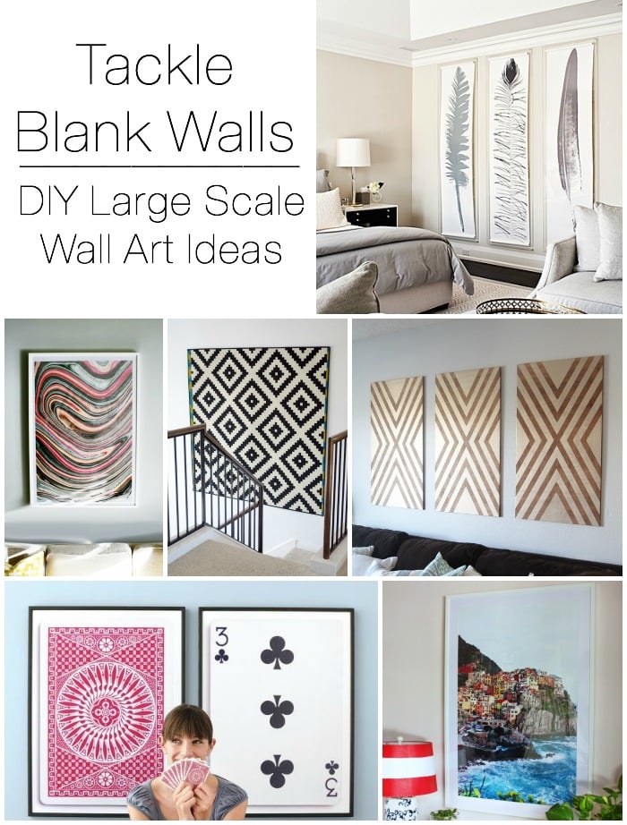 Decorating Large Walls With DIY Large Scale Wall Art Ideas decorating-large-walls-with-diy-large-scale-wall-art-ideas