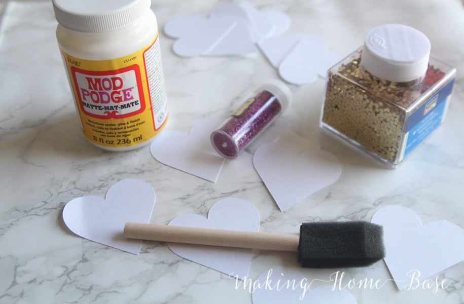 Glitter Heart Garland-2-2