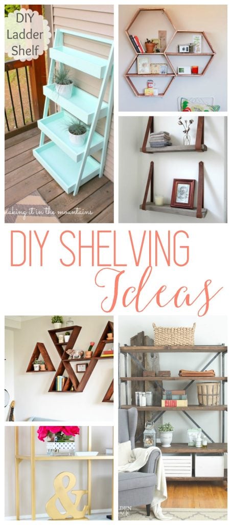 DIY Shelves - 18 DIY Shelving Ideas DIY Shelves - 18 DIY Shelving Ideas