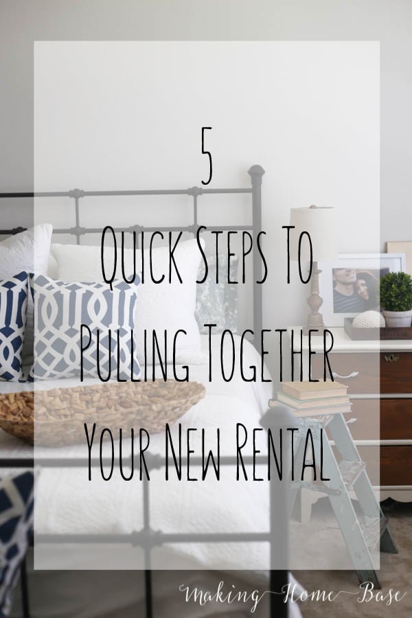 5 steps to pulling together your new rental