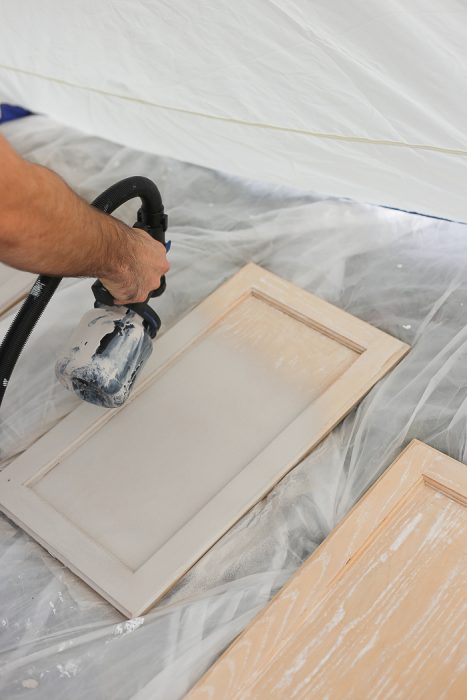 How to Paint Kitchen Cabinets - Tips to get the smoothest finish