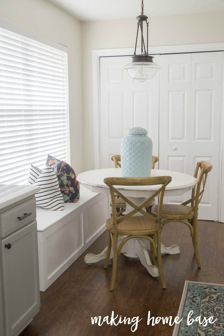 DIY Window Seat with storage