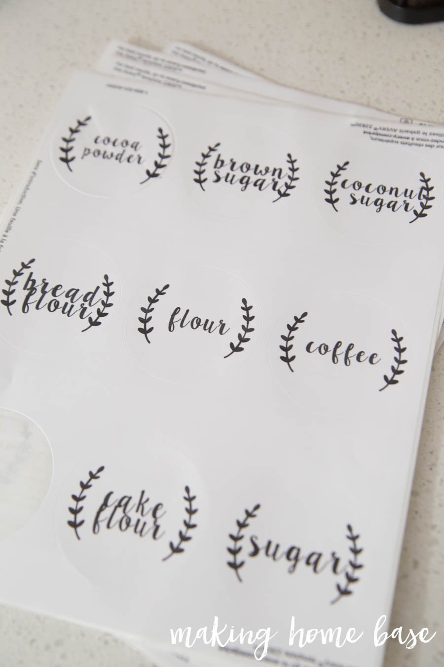 Organized Pantry With Labels-5