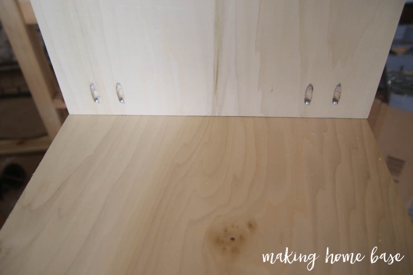 Wood Boards used in a DIY project