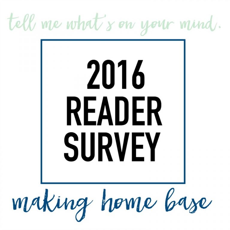 2016 Reader Survey
