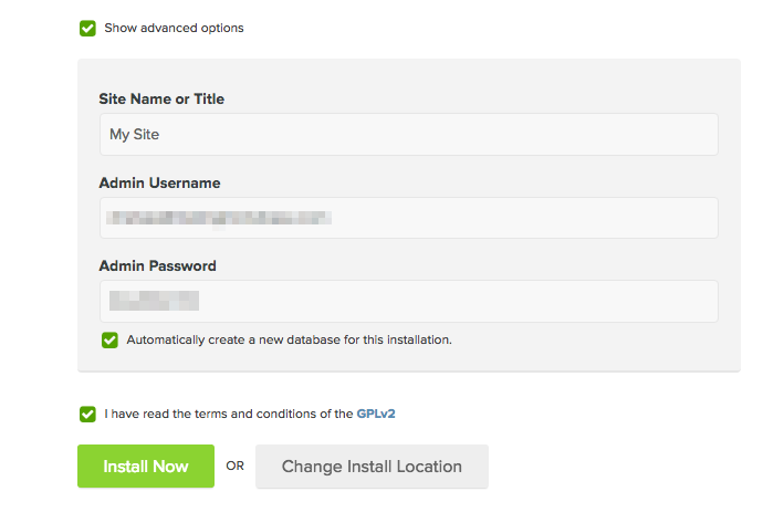 Bluehost step 17