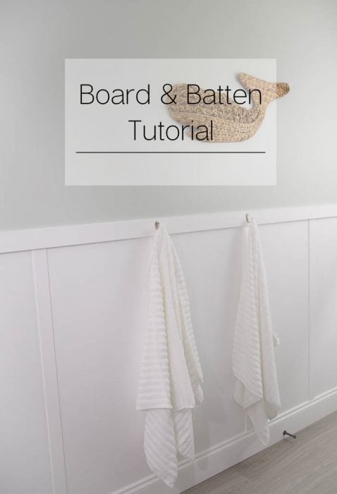 Board and Batten Accent Wall - Easy and beautiful wall treatment
