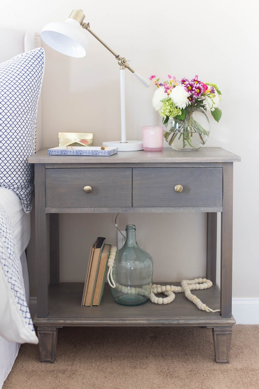 DIY Pottery Barn Inspired Nightstands