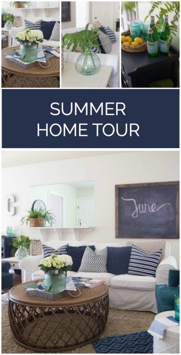 Summer Decorating Ideas - 30 blogger home tours