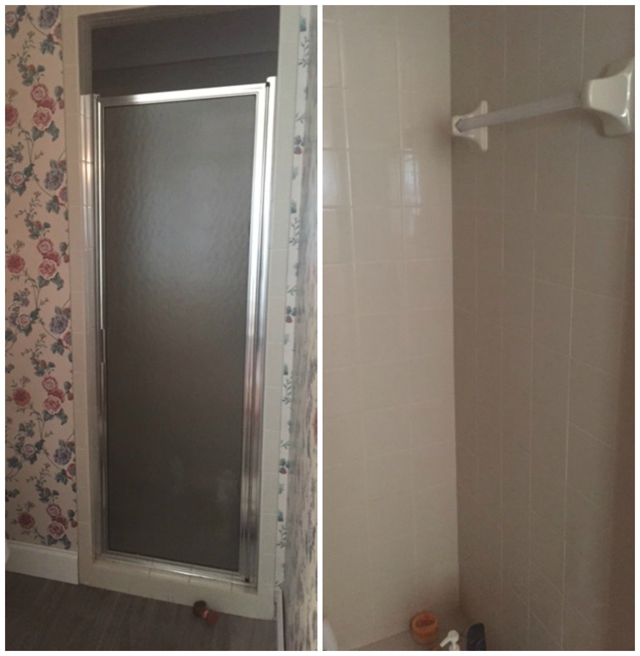 shower before