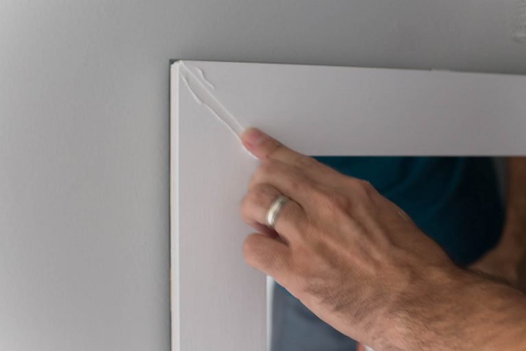 How to Frame a Bathroom Mirror Budget Friendly DIY Project