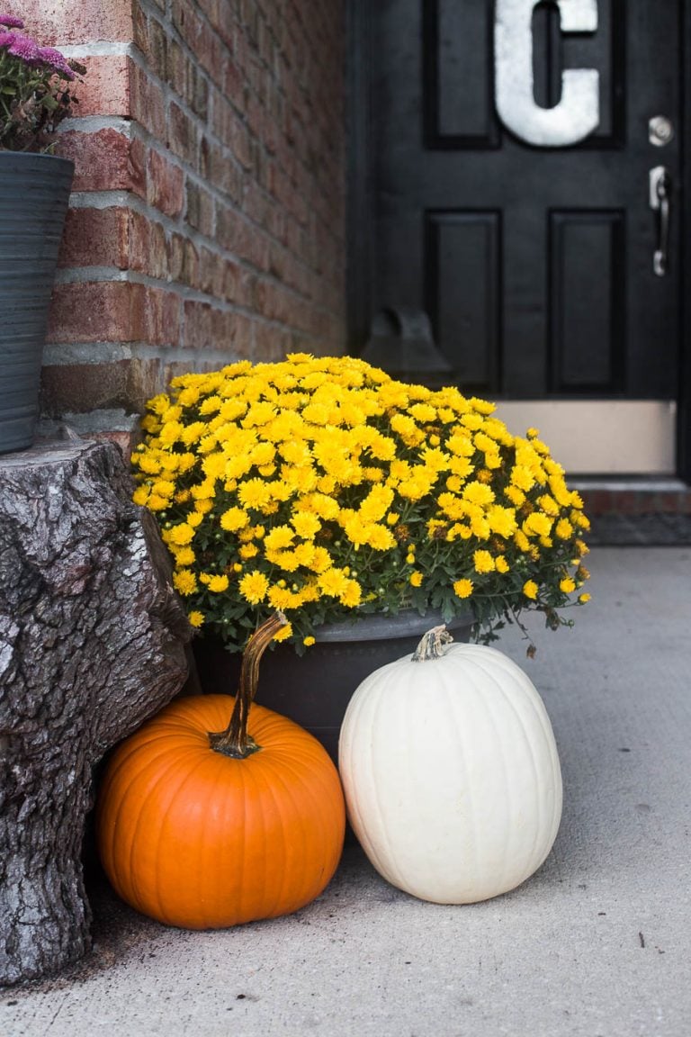 5 Minute Decorating – Fall Porch