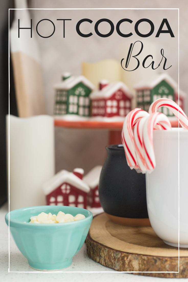 DIY Christmas Hot Cocoa Bar Ideas