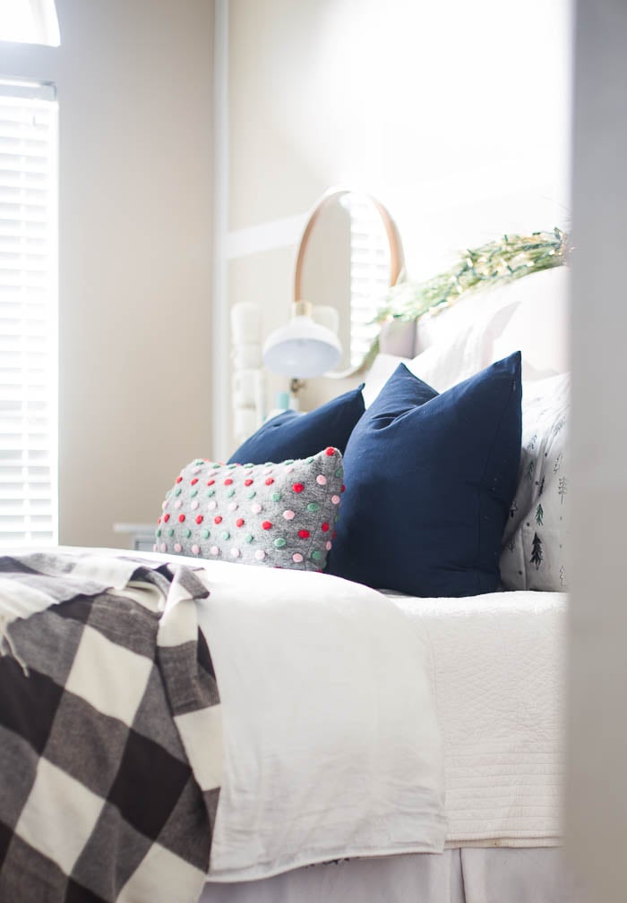 Cozy Christmas Bedroom