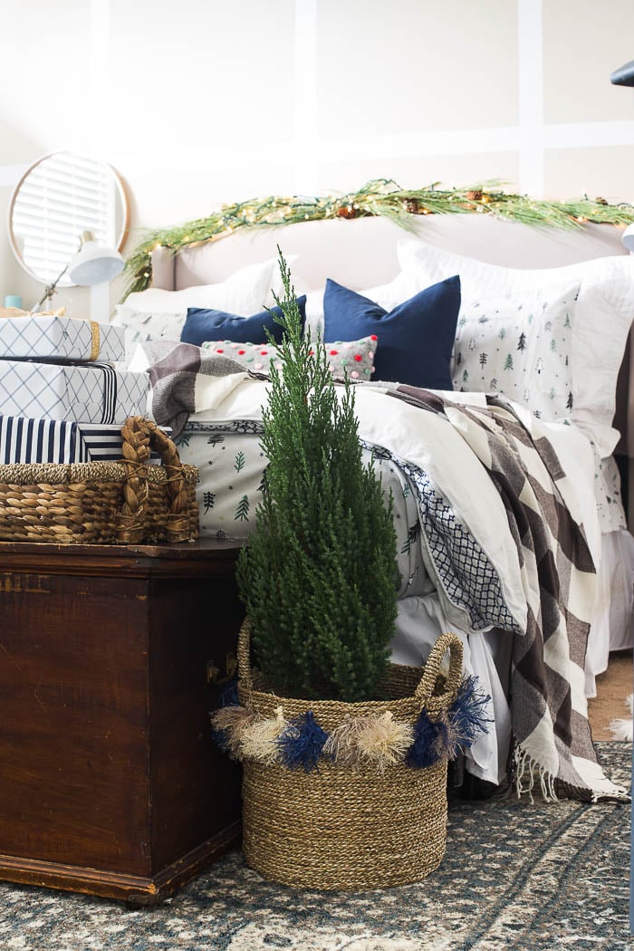 Cozy Christmas Bedroom