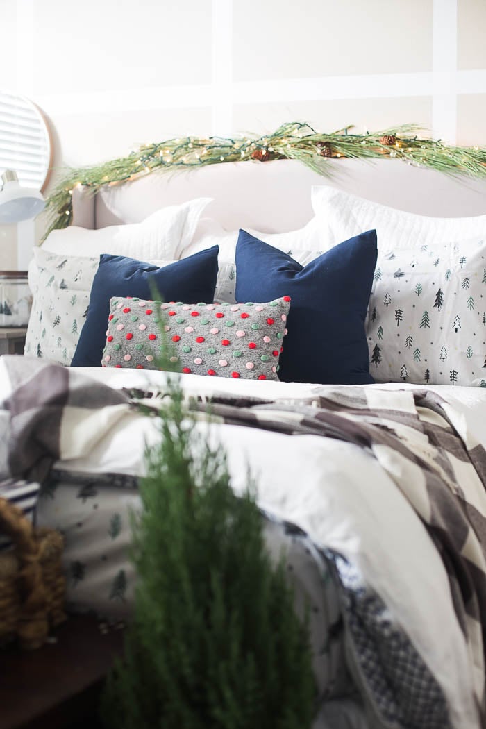 Cozy Christmas Bedroom