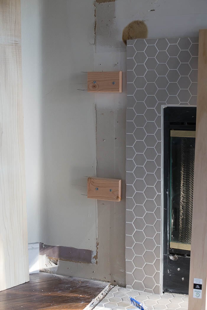 How to build a fireplace mantel - DIY Tutorial