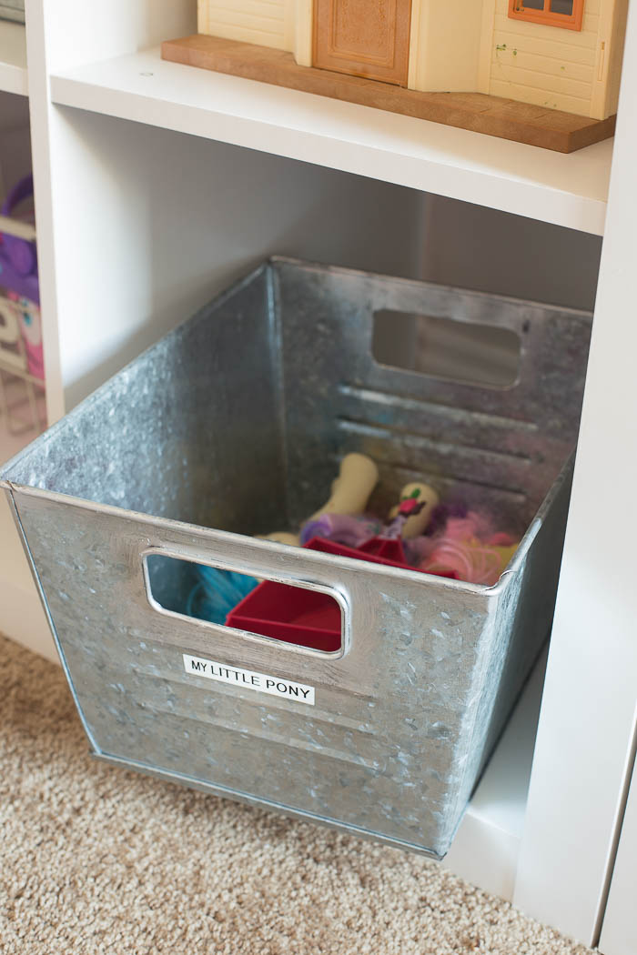 Toy Storage Hacks - Space Saving Toy Organization
