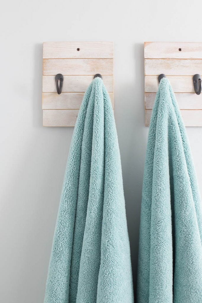 DIY Towel Hook - Easy and Functional Bathroom Organization