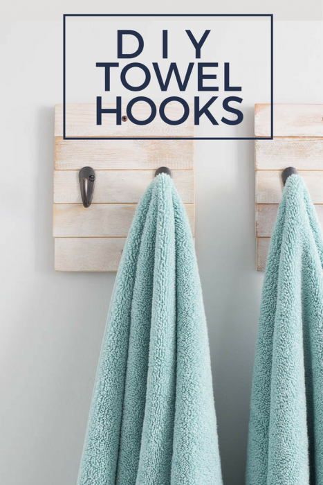 DIY Towel Hook - Easy and Functional Bathroom Organization